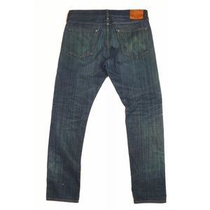 Wallace & Barnes Slim Selvedge Denim Blue Jeans